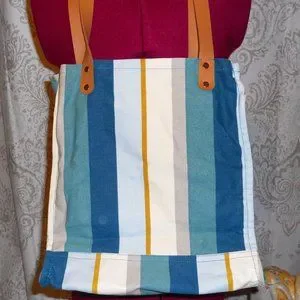 Feed Bags Nwot Feed Projects Coastal Stripe Market Tote Poshmark